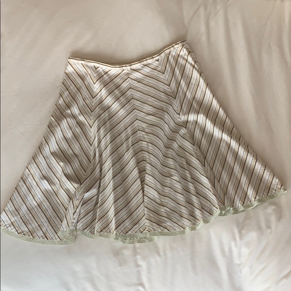 beige/black/white, hillard & hanson skirt